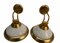 Large Vintage Brass & Murano Glass Sconces, 1970s, Set of 2, Image 10