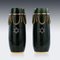 Vases Vintage Style Russe en Or 14k, Néphrite, Diamants & Rubis de Tanagro Jewelry Corporation, 1980s, Set de 2 11