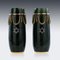 Vintage Russian Style 14k Gold, Nephrite, Diamonds & Rubies Vases from Tanagro Jewelry Corporation, 1980s, Set of 2 11