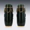 Vintage Russian Style 14k Gold, Nephrite, Diamonds & Rubies Vases from Tanagro Jewelry Corporation, 1980s, Set of 2, Image 10