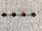 Industrial Red & Black Metal Coat Rack, 1960s, Image 16