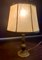 Lampada da tavolo vintage in ottone, anni '50, Immagine 1