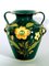 Tuscany Hand-Painted Vase with Gold from Maioliche Artistiche Sesto Fiorentino, 1920s 1