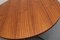 Tavolino da caffè in noce con base placcata in cromo, anni '60, Immagine 2