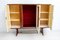 Mid-Century Modern Italian Brass & Mahogany Bar Cabinet by Gio Ponti, 1950s, Image 6