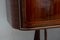 Mid-Century Modern Italian Brass & Mahogany Bar Cabinet by Gio Ponti, 1950s 15