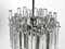 Chrome Chandelier with Thick Crystal Glass Rods from Kinkeldey, 1970s 16