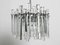 Chrome Chandelier with Thick Crystal Glass Rods from Kinkeldey, 1970s 20