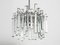 Chrome Chandelier with Thick Crystal Glass Rods from Kinkeldey, 1970s, Image 2