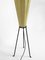 Mid-Century Modern Tripod Cocoon Floor Lamp from Vereinigte Werkstätten Collection, 1950s 6