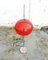 Vintage Italian Red Lucerna Floor Lamp by Luigi Massoni for Guzzini, 1972 2