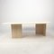 Mid-Century Italian Travertine Coffee Table, 1980s 8