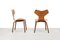 Grand Prix Teak Chairs by Arne Jacobsen for Fritz Hansen, Set of 2, Image 3