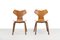Grand Prix Teak Chairs by Arne Jacobsen for Fritz Hansen, Set of 2 1