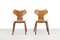 Sedie Grand Prix in teak di Arne Jacobsen per Fritz Hansen, set di 2, Immagine 1