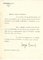Sergio Romiti - Letras escritas a máquina firmadas por Jacometti Nesto - 1951, Imagen 4