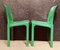 Italienische Grüne Selene Esszimmerstühle von Vico Magistretti für Artemide, 1960er, 4er Set 8