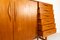Vintage Danish Tall Teak Sideboard with 6 Drawers, 1960s 7
