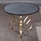 French Art Deco Side or Coffee Table in Wrought Iron, 1930s 1