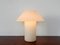 Vintage Dutch White Glass Table Lamp from Hala, 1970s 6