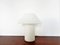 Vintage Dutch White Glass Table Lamp from Hala, 1970s 1