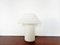Vintage Dutch White Glass Table Lamp from Hala, 1970s, Image 1