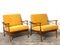 Grete Jalk Style Easy Chairs, 1960s, Set of 2 1
