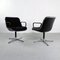 Black F Office Chair by Charles Pollock for Knoll Inc. / Knoll International, 1970s, Image 1