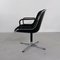 Black F Office Chair by Charles Pollock for Knoll Inc. / Knoll International, 1970s 4