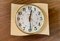 Horloge Murale Vintage en Formica de Bayard, 1960s ou 1970s 7