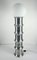 Space Age Stehlampe aus Aluminium von Percz B., 1970er 1