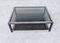 2-Tier Glass Coffee Table in Brass & Copper Metal by Willy Rizzo, 1970s, Image 12