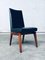 Mid-Century Modern Belgian Rosewood Office Chairs, 1950s, Set of 4 13