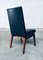 Mid-Century Modern Belgian Rosewood Office Chairs, 1950s, Set of 4, Image 5