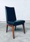 Mid-Century Modern Belgian Rosewood Office Chairs, 1950s, Set of 4, Image 14