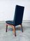 Mid-Century Modern Belgian Rosewood Office Chairs, 1950s, Set of 4 8