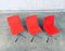 Mid-Century Dutch Steel Dining Chairs from Brabantia, 1970s, Set of 3 16