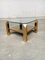 Vintage Modernist Gold Coffee Table from Belgo Chrom / Dewulf Selection, 1970s, Image 4