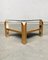 Vintage Modernist Gold Coffee Table from Belgo Chrom / Dewulf Selection, 1970s, Image 12