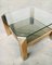 Vintage Modernist Gold Coffee Table from Belgo Chrom / Dewulf Selection, 1970s 2