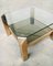 Vintage Modernist Gold Coffee Table from Belgo Chrom / Dewulf Selection, 1970s, Image 2