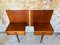 Headboard with Teak Floating Nightstands from Nathan, 1960s, Set of 3 21