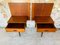 Headboard with Teak Floating Nightstands from Nathan, 1960s, Set of 3 22