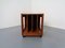 Danish Movable Solid Teak Record Cart, 1970s 2