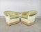 Hollywood Regency Style Light Green Velvet Armchairs, 1960s, Set of 2 9