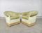 Hollywood Regency Style Light Green Velvet Armchairs, 1960s, Set of 2, Image 9