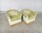 Hollywood Regency Style Light Green Velvet Armchairs, 1960s, Set of 2 12