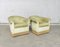 Hollywood Regency Style Light Green Velvet Armchairs, 1960s, Set of 2 13