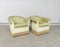 Poltrone Hollywood Regency in velluto verde chiaro, anni '60, set di 2, Immagine 13