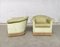 Hollywood Regency Style Light Green Velvet Armchairs, 1960s, Set of 2 4